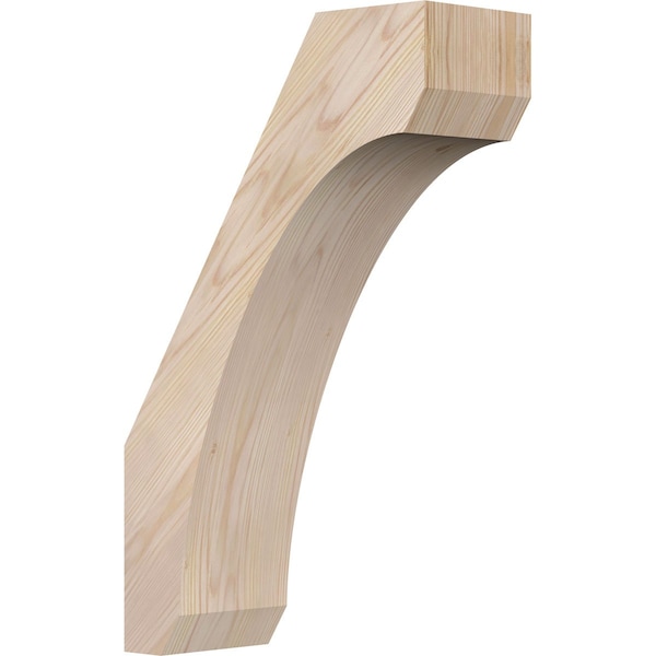 Ekena Millwork 5 1/2"W x 14"D x 22"H Legacy Smooth Knee Brace, Douglas Fir BRC06X14X22LEC00SDF - main
